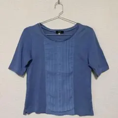 KEITH ブルー きれいめTシャツ