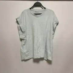 ZARA ライトグリーン ノースリーブTシャツ XL