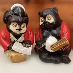 【引き取り限定】特大 古い信楽焼　狸 高さ115㎝ /骨董/古美術/美術品 Yahoo!オークション - 古い信楽焼の狸 置物 縁起物 アンティーク