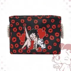 Betty Boop ベティブープ 洗濯カゴ 折りたたみ ランドリーバスケット