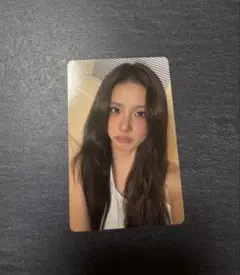 blackpink jisoo AMORTAGE トレカ