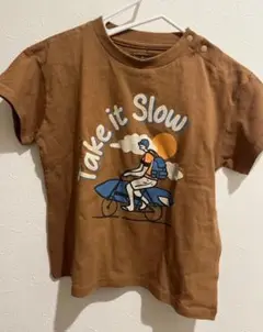 マーキーズ Tシャツ ブラウン 95cm 子供服