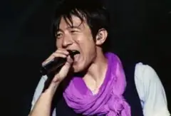 限定値下げ！【美品】ミスチル 桜井 着 ストール パープル