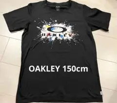 OAKLEY スプラッシュプリント Tシャツ　150cm黒Tシャツ　オークリー