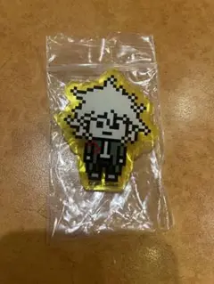 ダンガンロンパ　狛枝　ドット　アクリルバッジ