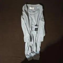 LOGOSDAYS グレー 長袖Tシャツ LLサイズ ポケット付き