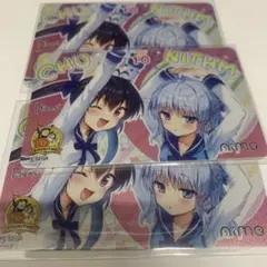 チュウニズム　グッズキャンペーン なるなぎAime 3枚セット