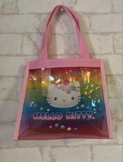 HELLO KITTY ビニールバッグ (グラデーション)