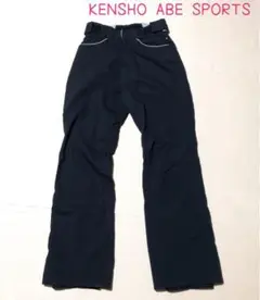 KENSHO ABE SPORTS スノボパンツ 黒無地 M *NK