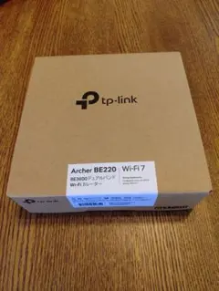 【新品未使用】TP-Link Archer BE220 Wi-Fi 7 ルーター