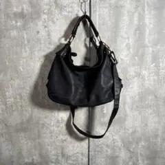 【00s_Archive】Leather2wayCityHandBag平成Y2K