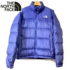 sm2409 レディースM 青 ヌプシ nuptse 700FP ダウン