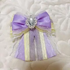 リボン 紫 キンブレリボン