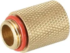 uxcell エクステンダーフィッティング オス-メス G1/4 x 20 mm