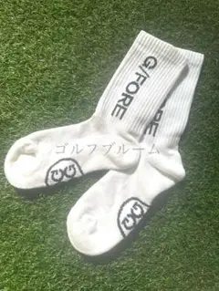 新品未使用G/FORE ジーフォア レディースソックスSホワイト