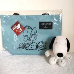スヌーピー　ぬいぐるみ　ランチトートバッグ　セット