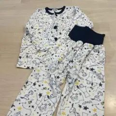 スヌーピー柄 ベビーパジャマ 90cm
