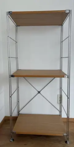 無印良品　ステンレス ユニットシェルフ　中サイズ