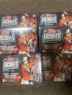 2025 Topps ARCHIVES Signature 新品 未開封6box