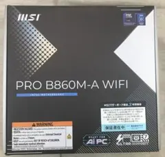 動作未確認MSI PRO B860M-A WIFI-ATXマザーボードIntel