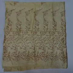 最終セール　シルク　刺繍