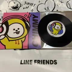 BT21 レコードコースター　CHIMMY