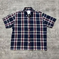 OLD デザイン　 短丈　ショート丈　チェックシャツ　古着　cityboy