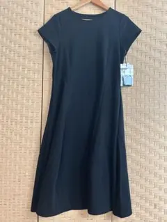 新品　小竹正　遊　ロングワンピース　黒　Lサイズ