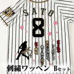 佐藤輝明　直筆サイン入りユニフォーム（プロコレクション）　2024年度 ミントモール / MINT 千葉店 / EPOCH 阪神タイガース PREMIER