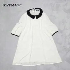 D5-2749　ブラウス　チュニック丈　透け感　11AR【LOVE MAGIC