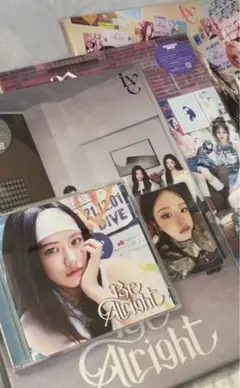 IVE Be Alright 3形態(I・V・E)＋ソロジャケットユジン