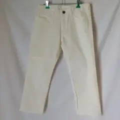 レディース オフホワイト アンクルパンツ 未使用品