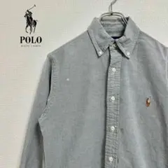 ◎RALPH LAUREN メンズ　長袖ボタンダウンシャツ　S D2X4