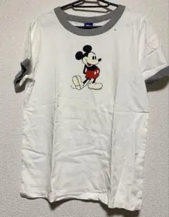 未使用品　ミッキーマウス Tシャツ Ｌサイズ　コットン100% ディズニー