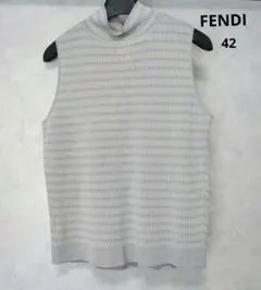 FENDI　トップス　ノースリーブ　グレー　42