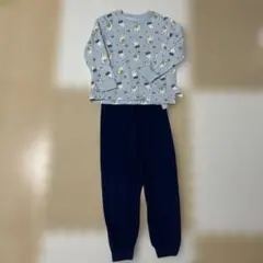 ユニクロ パジャマ 110 ミッフィー 青 水色