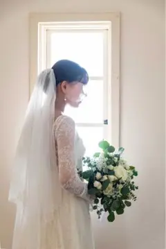 ウェディングベール コーム付 yns wedding BR-SL1401