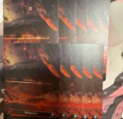 久遠の終端 山　ギャラクシーFoil 10枚セット　基本土地