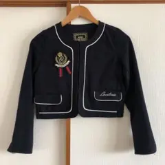 ラブトキシック ジャケット エンブレム付き 美品 150センチ ノーカラー