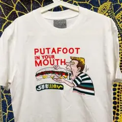 SUBWAY 半袖 reprint Tシャツ 夏 新品 お洒落 XL ホワイト