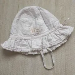 coeur a coeur フリル　ホワイト　リボン　レース　帽子