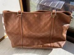 GUCCI シマGG トートバッグ