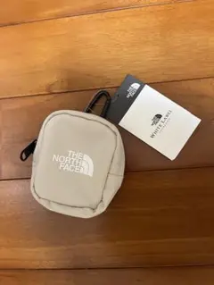 新品　ホワイトレーベル　THE NORTH FACE コインケース ベージュ