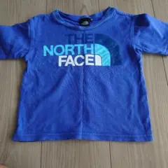 THE NORTH FACE ロゴ Tシャツ 90 パープル