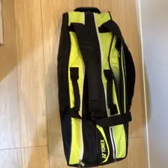 YONEX バドミントン ラケットバッグ 黒/黄緑