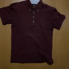 Men's Bigi バーガンディ ポロシャツ 02
