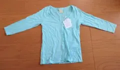 新品　カーディガン　水色　100