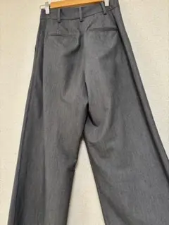 デミルクス　グレー　ワイドパンツ