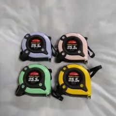 送込!新品:シンワ:スマートギア19-5.5mメートル目盛スケール(4個セット)