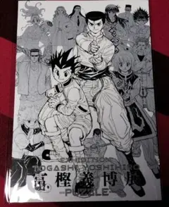 冨樫義博展 描き下ろしキービジュアル UVポストカード